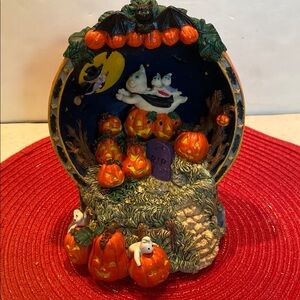 NWOT & Vintage 1990s Tabletop Halloween Scene